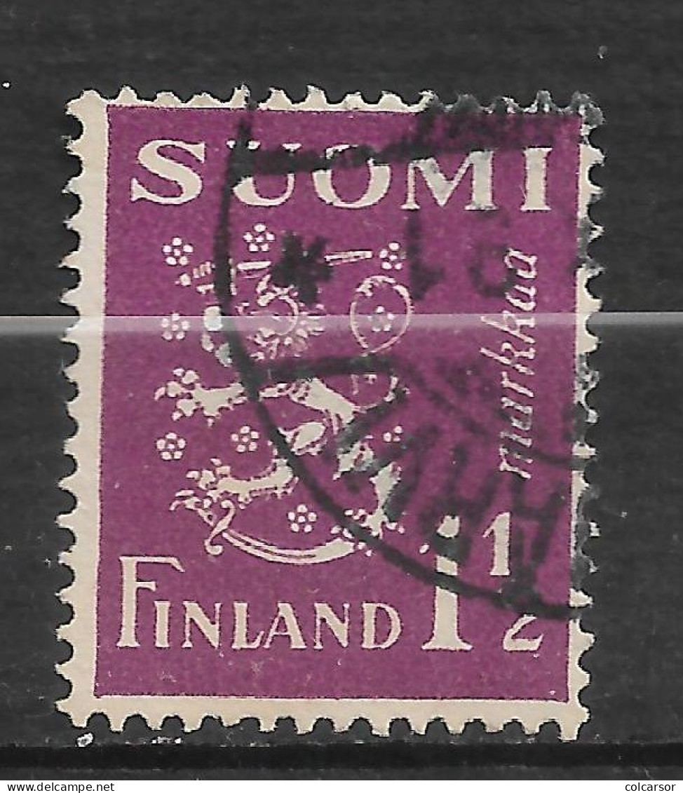 FINLANDE  : N°   150    " ARMOIRIES " - Used Stamps