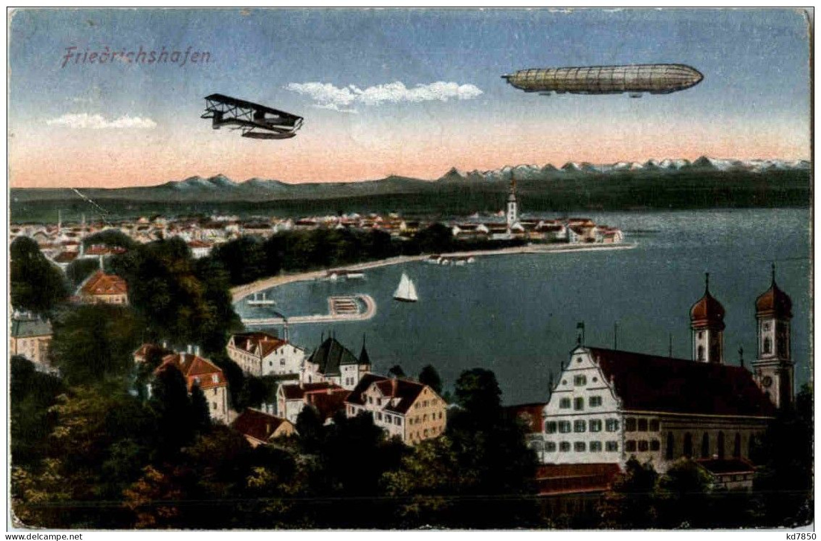 Friedrichshafen Mit Zeppelin - Friedrichshafen