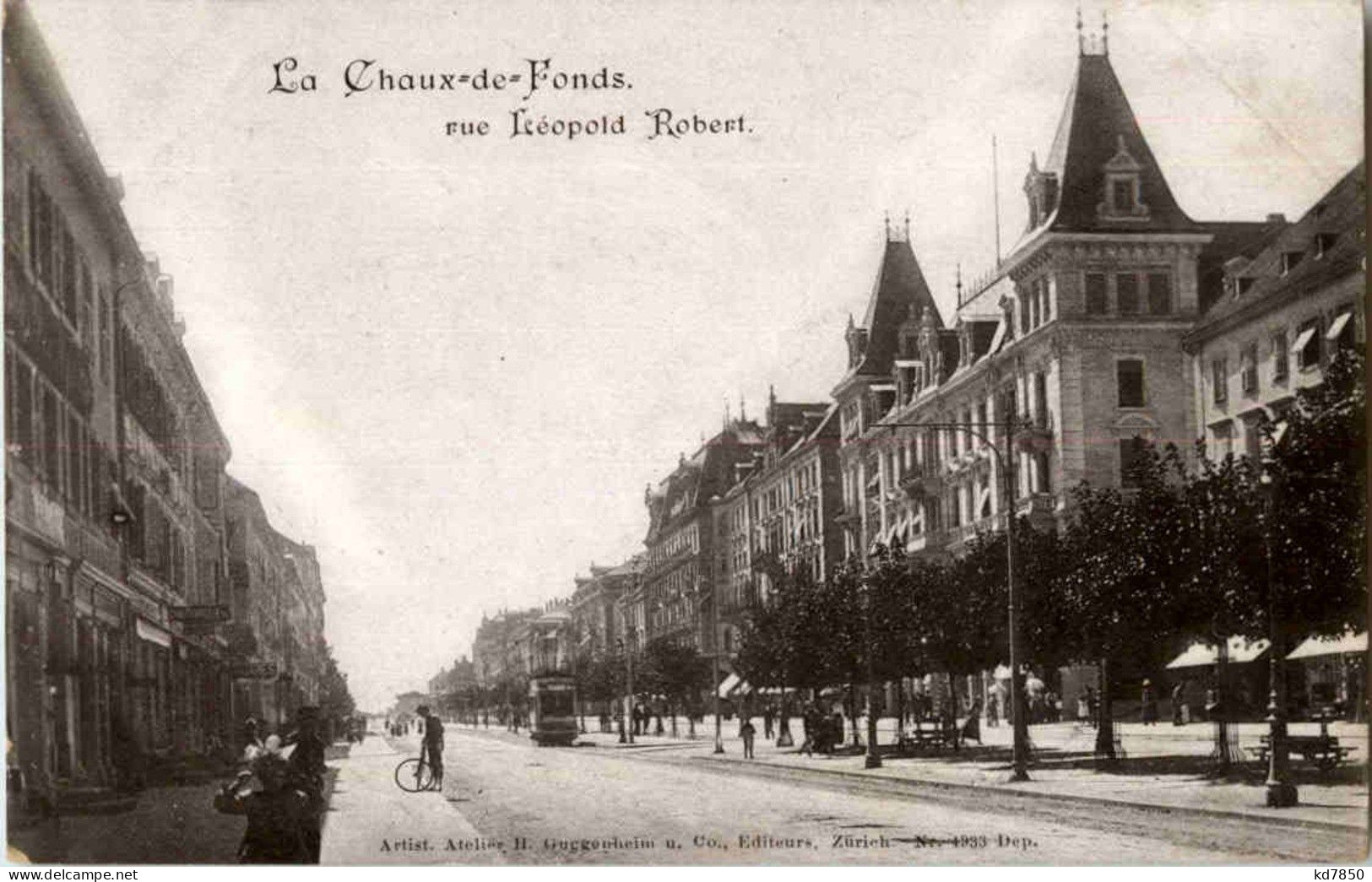 La Chaux De Fonds - Rue Leopold Robert - La Chaux-de-Fonds