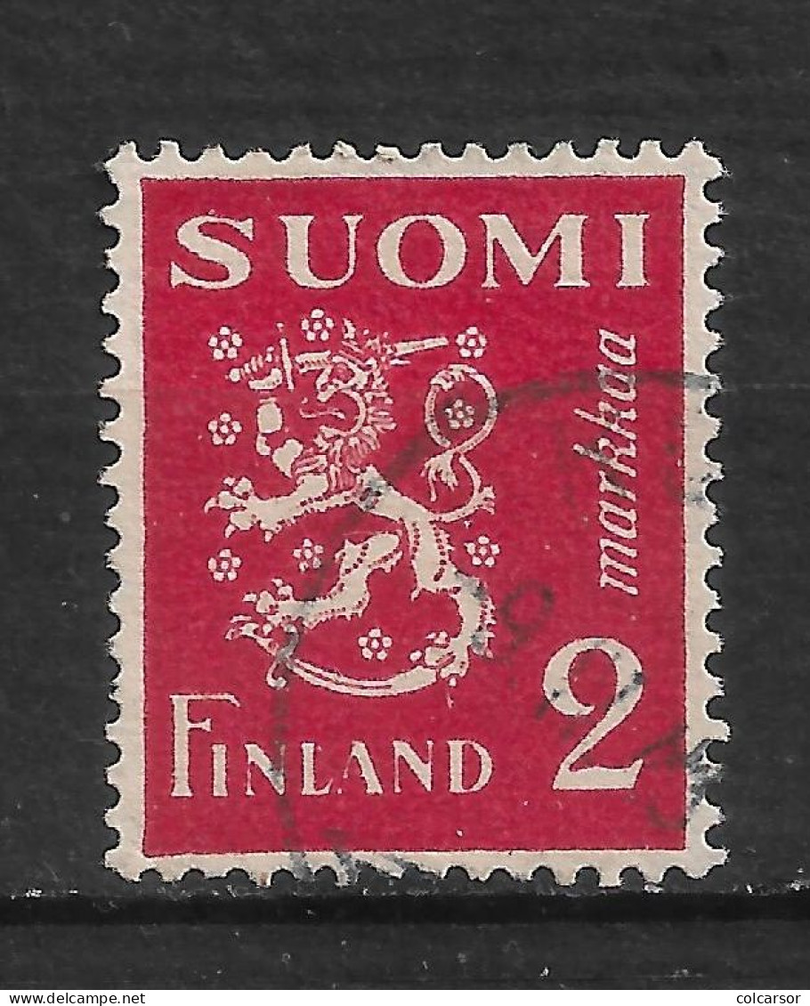 FINLANDE  : N°   192A  " ARMOIRIES " - Used Stamps