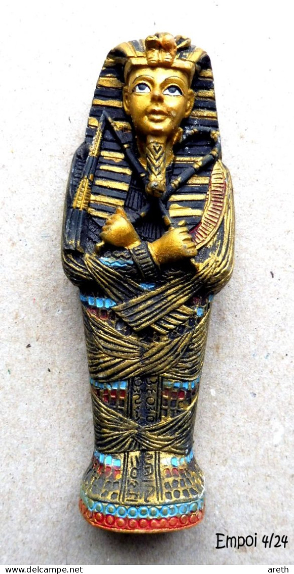 Joli Magnet - Souvenir D'Egypte - Momie Du Pharaon Toutânkhamon - Tourism