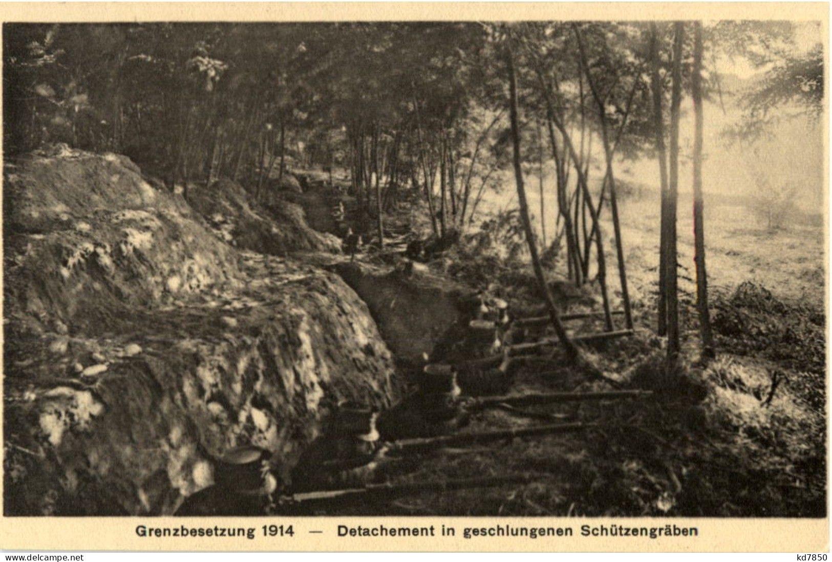 Schweizer Armee - Grenzbesetzung 1914 - Otros & Sin Clasificación