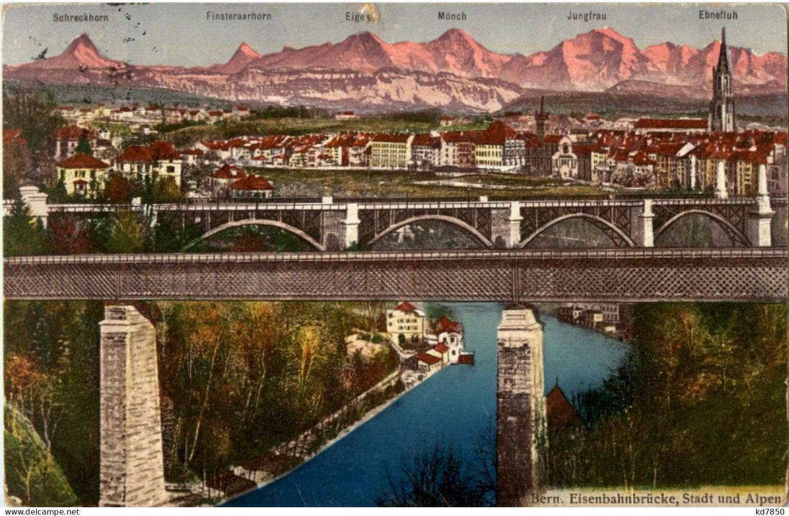 Bern - Eisenbahnbrücke - Bern