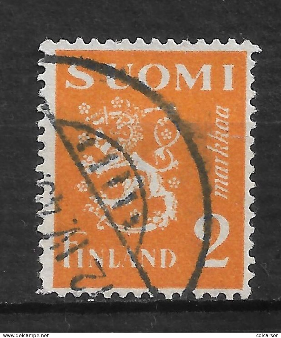 FINLANDE  : N°   257  " ARMOIRIES " - Used Stamps