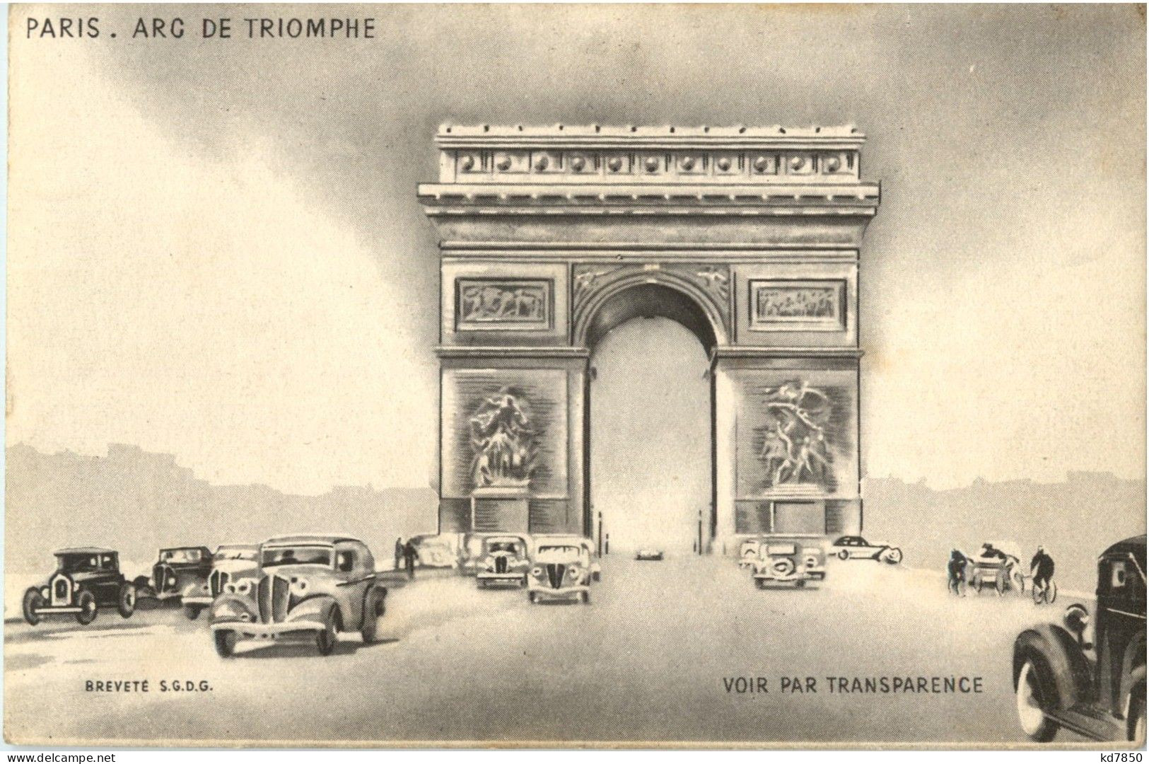 Paris - Arc De Triomphe - Other & Unclassified