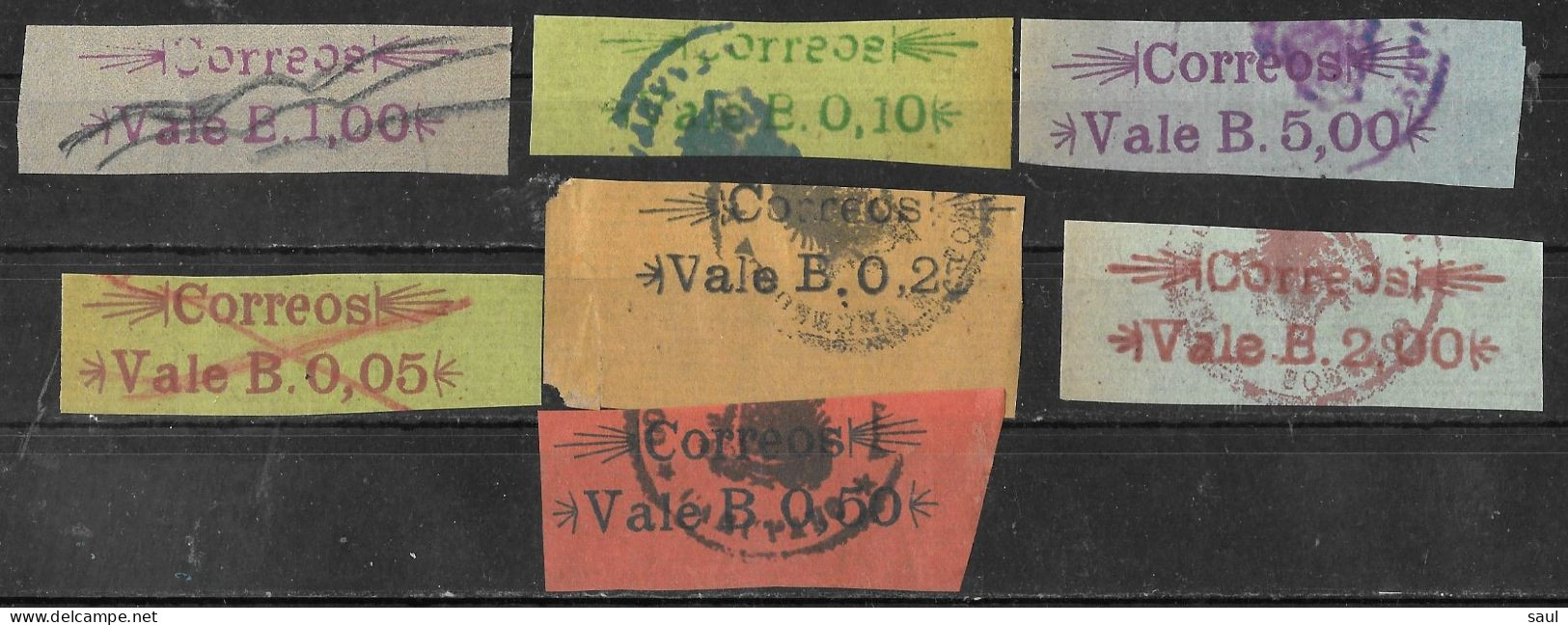 180 - VENEZUELA - 1903 - CARUPANO -  REPLICAS, FORGERIES, FAUX, FALSES, FALSCHEN, FALSOS - Other & Unclassified