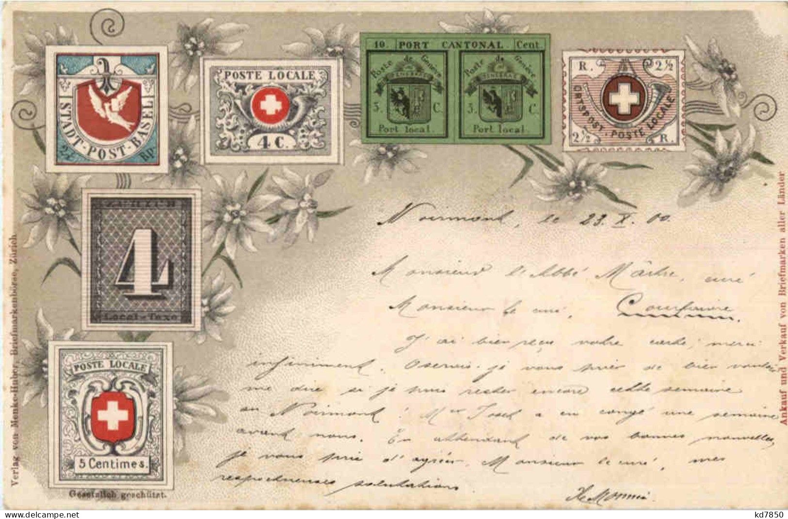 Briefmarken Der Schweiz - Litho - Stamps (pictures)