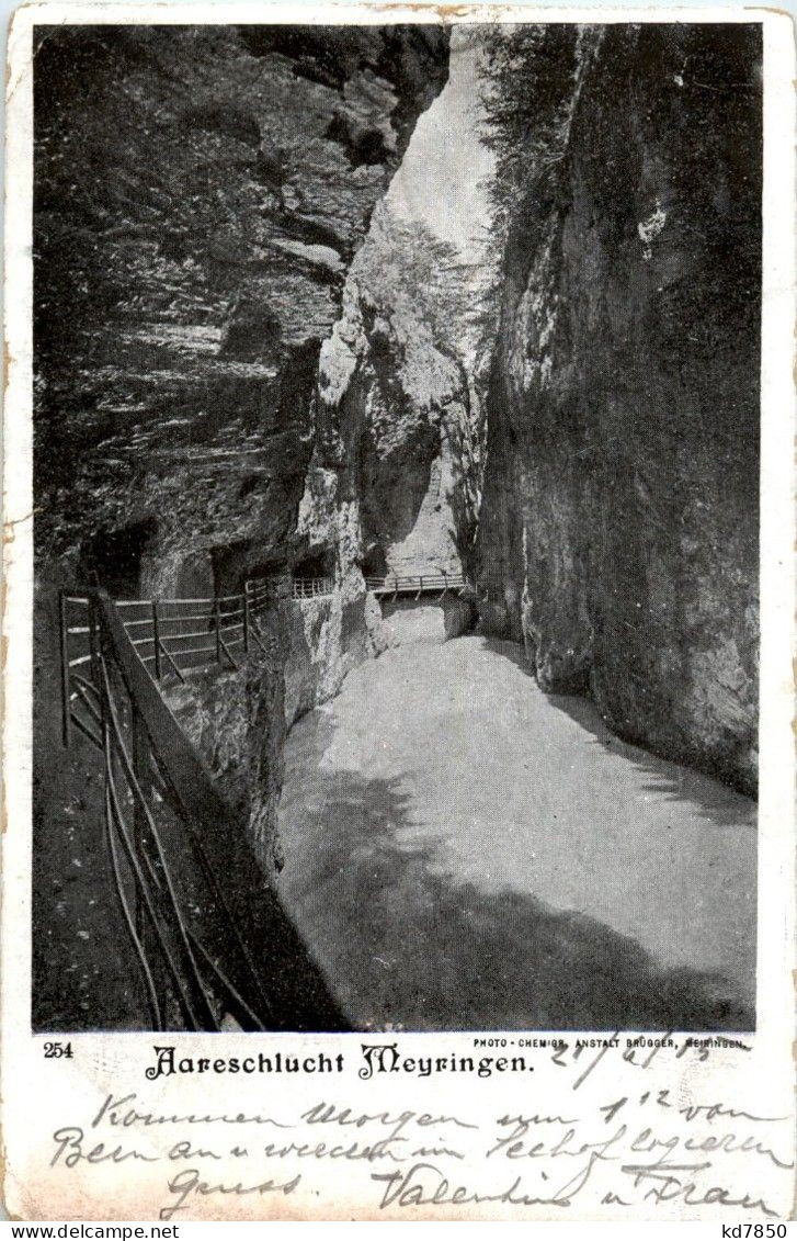 Aareschlucht Meyringen - Meiringen