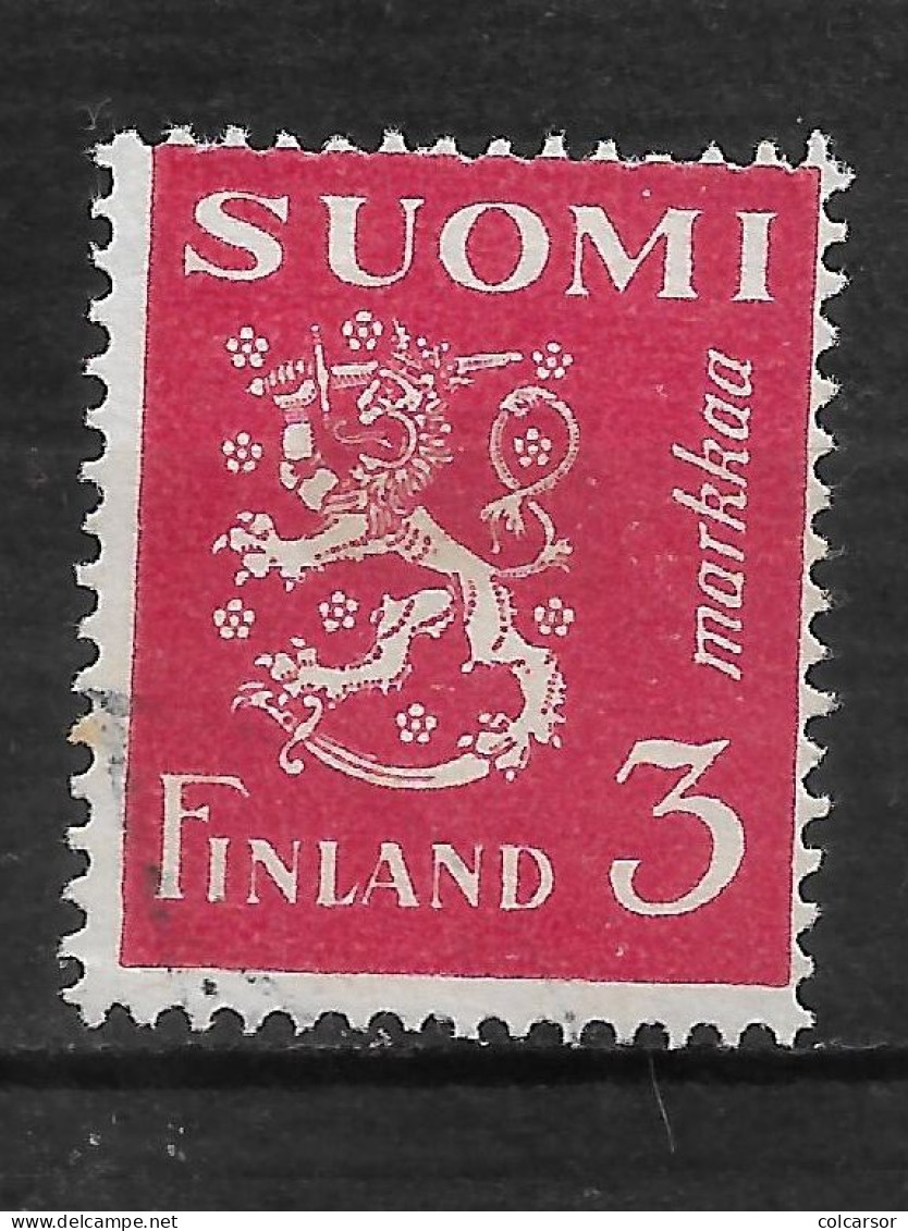 FINLANDE  : N°   291  " ARMOIRIES " - Used Stamps