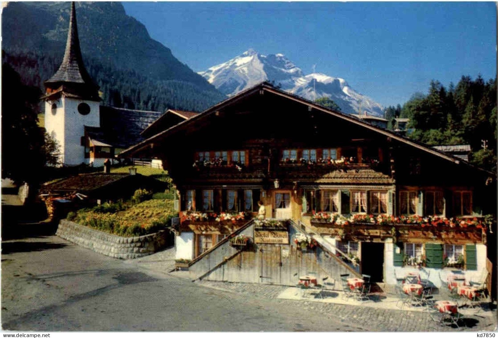 Gsteig Am Col Du Pillon - Gsteig Bei Gstaad