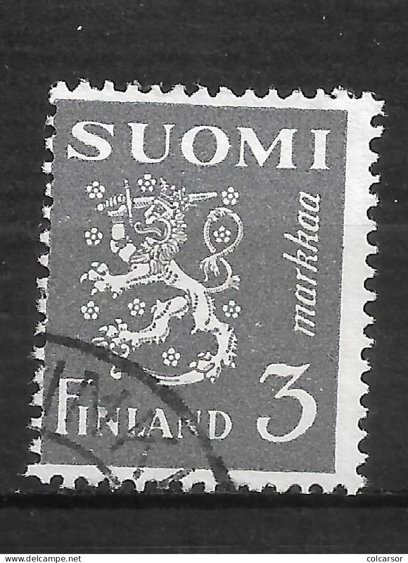 FINLANDE  : N°   291A  " ARMOIRIES " - Used Stamps