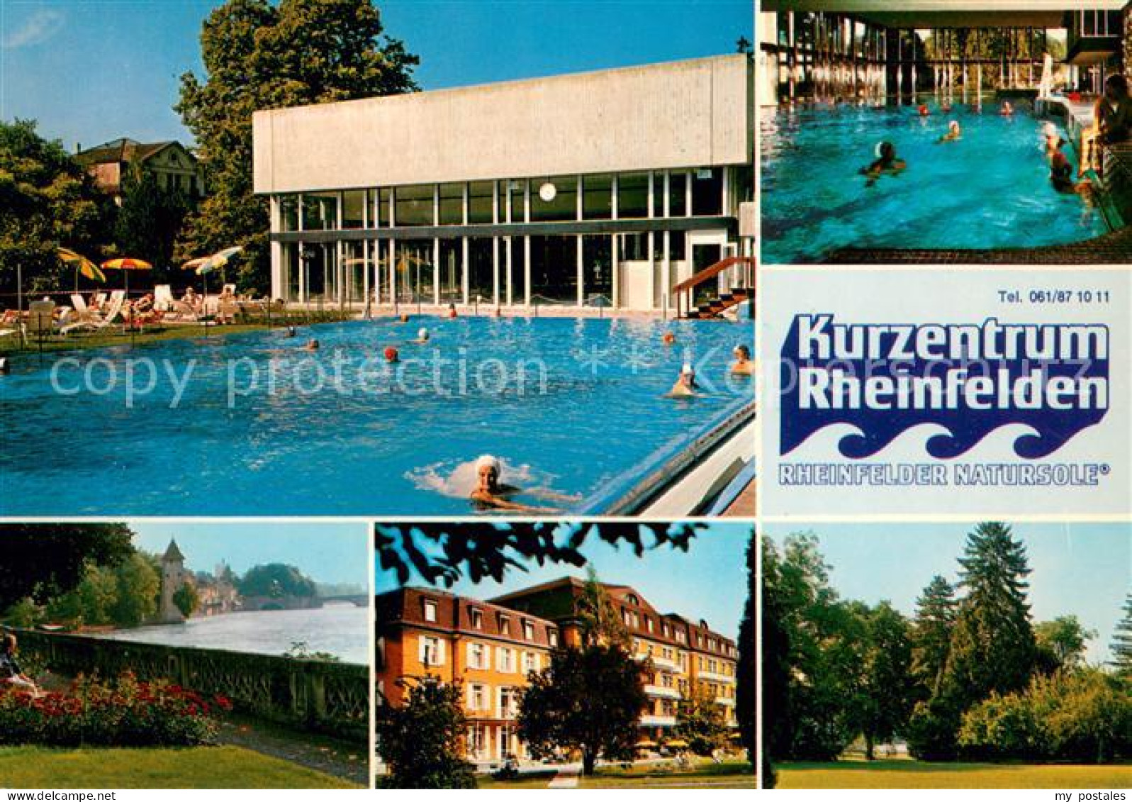 73630915 Rheinfelden Baden Natursole Frei Und Hallenbad Rheinpromenade Park Hote - Rheinfelden