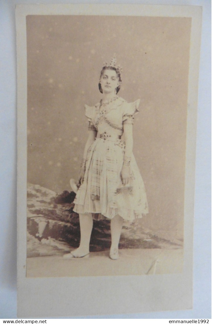 Photo CDV Danseuse Mlle Galland Ballet De L'Opéra Paris Disdéri Danse Fonds Levert - Old (before 1900)