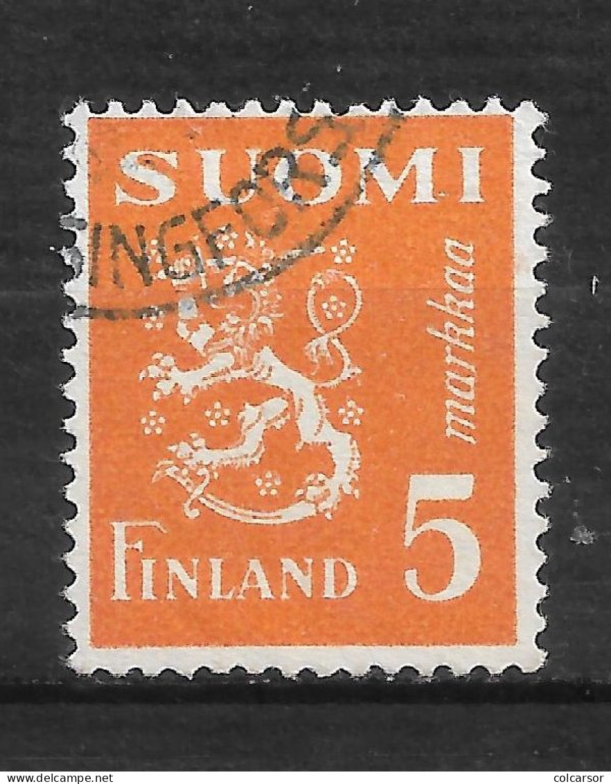 FINLANDE  : N°   294  " ARMOIRIES " - Used Stamps