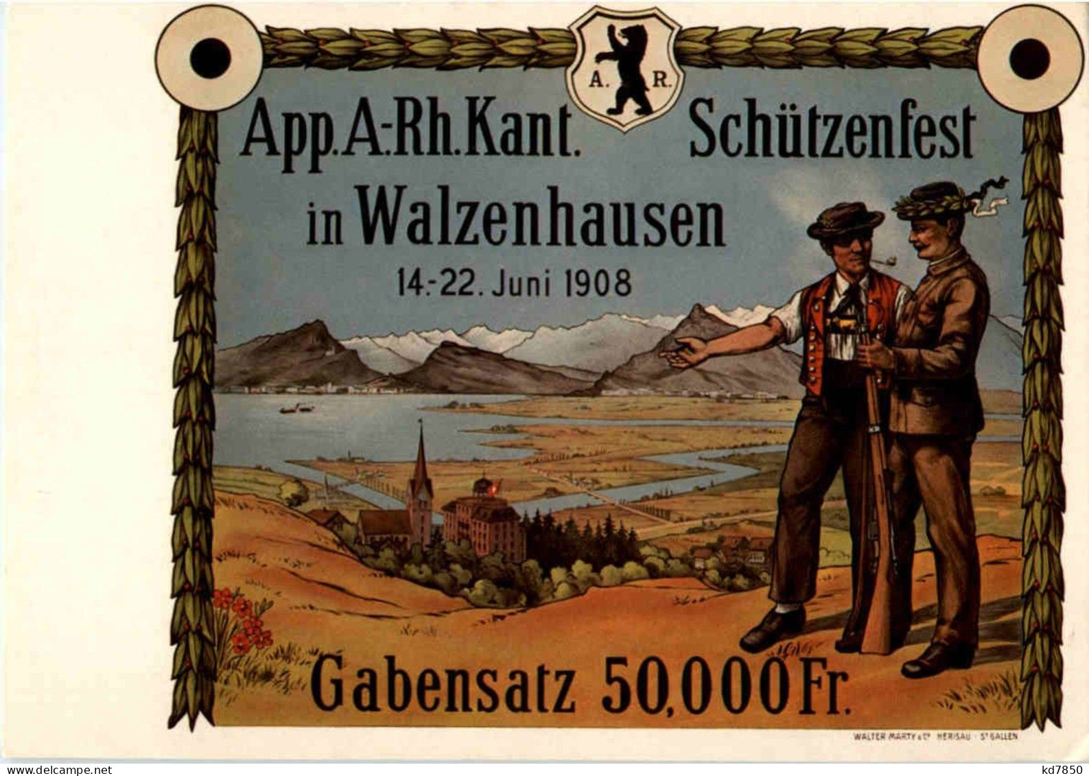 Walzenhausen Schützenfest - Repro - Walzenhausen