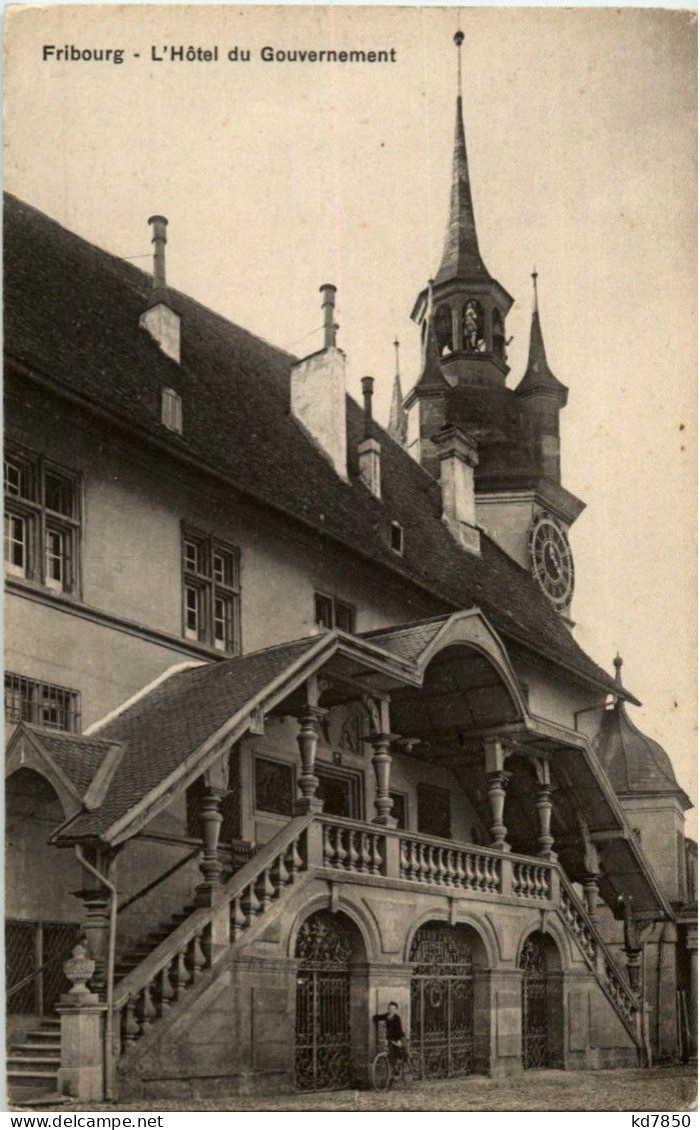 Fribourg - L Hotel Du Gouvernement - Fribourg