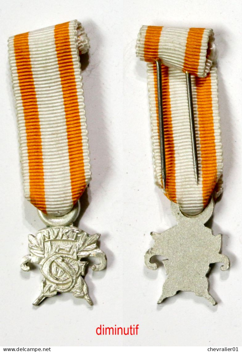 Médaille Civile-BE_N.V.K.T._diminutif_21-25-1 - Andere & Zonder Classificatie