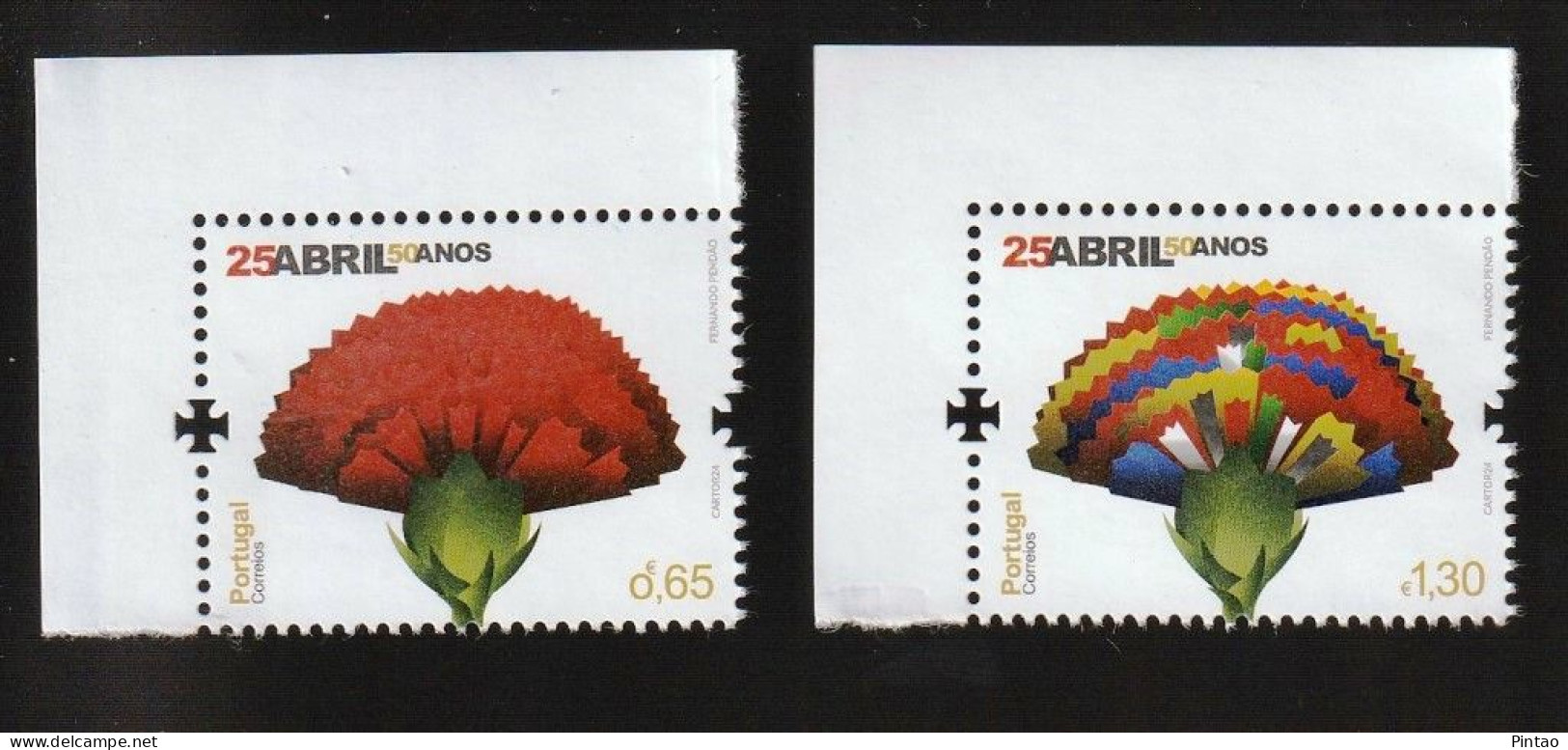 PTS14827- PORTUGAL 2024- MNH (50 ANOS Do 25 DE ABRIL) - Unused Stamps