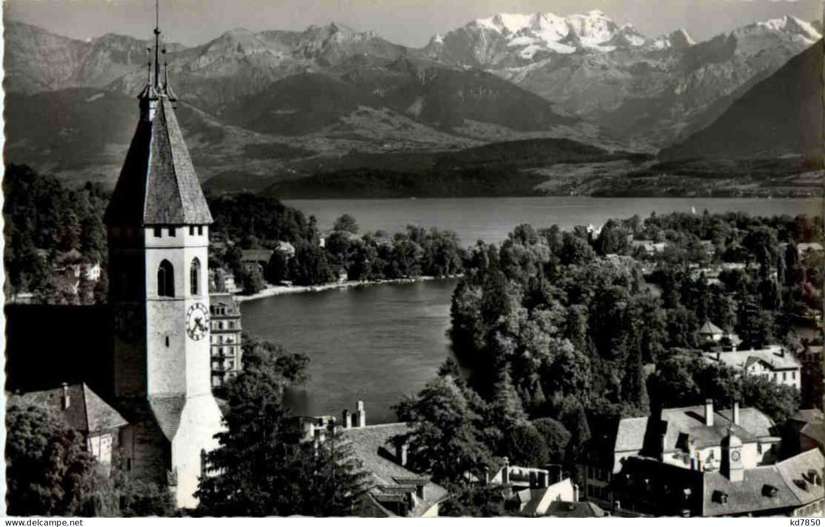 Thun Mit Blümlisalp - Thun