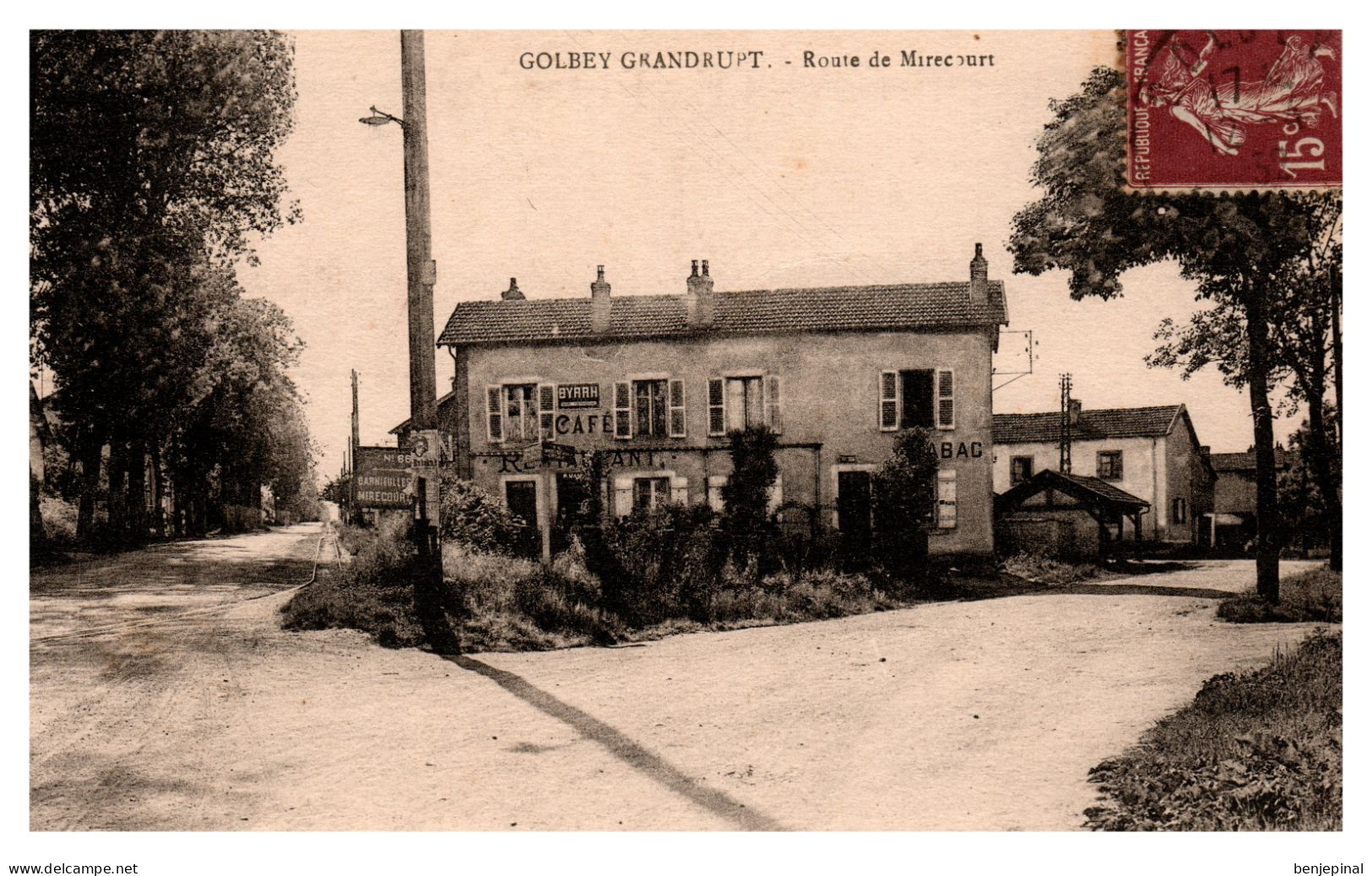 Golbey - Grandrupt - Route De Mirecourt (vue 1) - Golbey