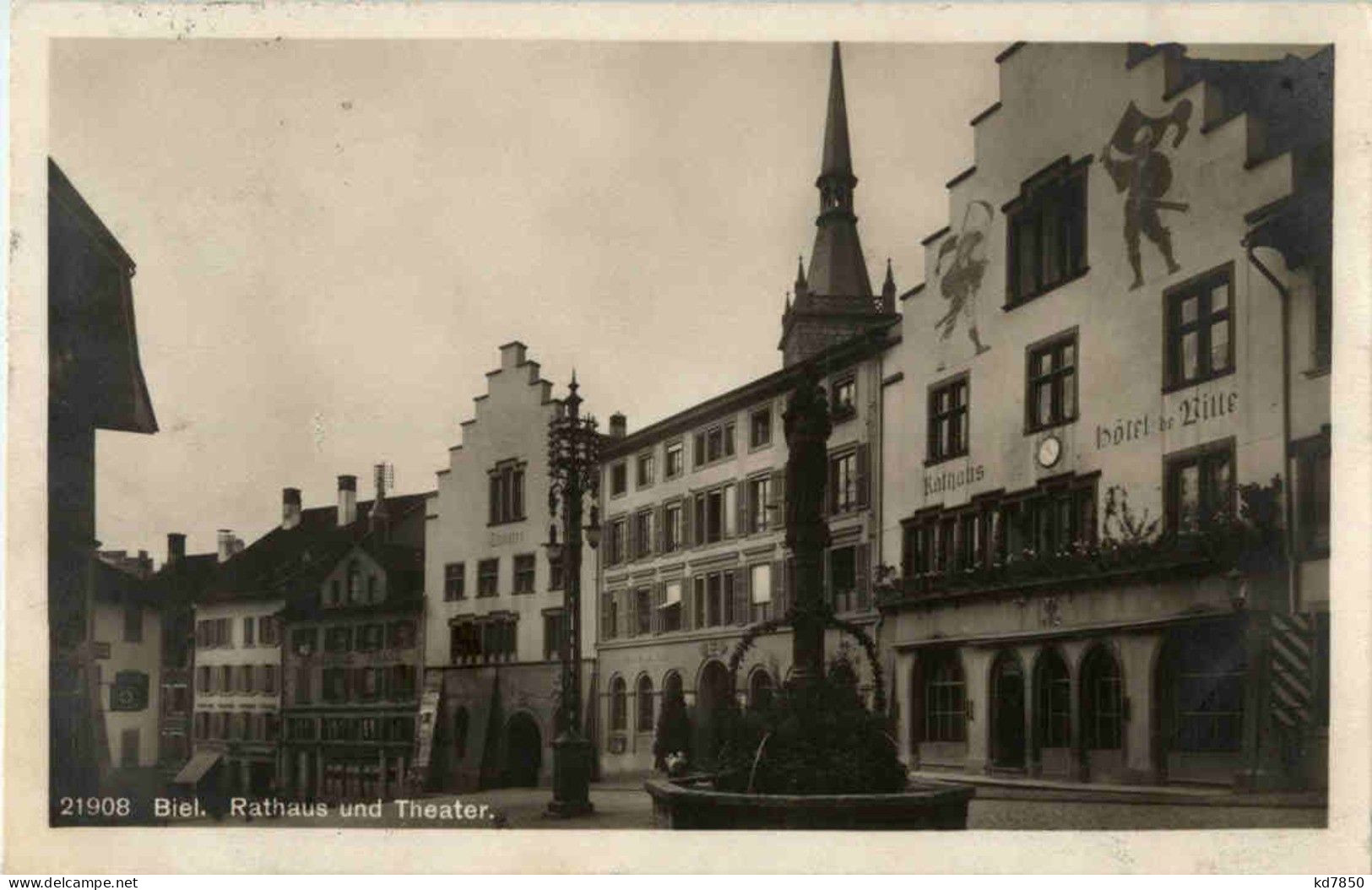 Biel - Bienne - Rathaus Und Theater - Bienne