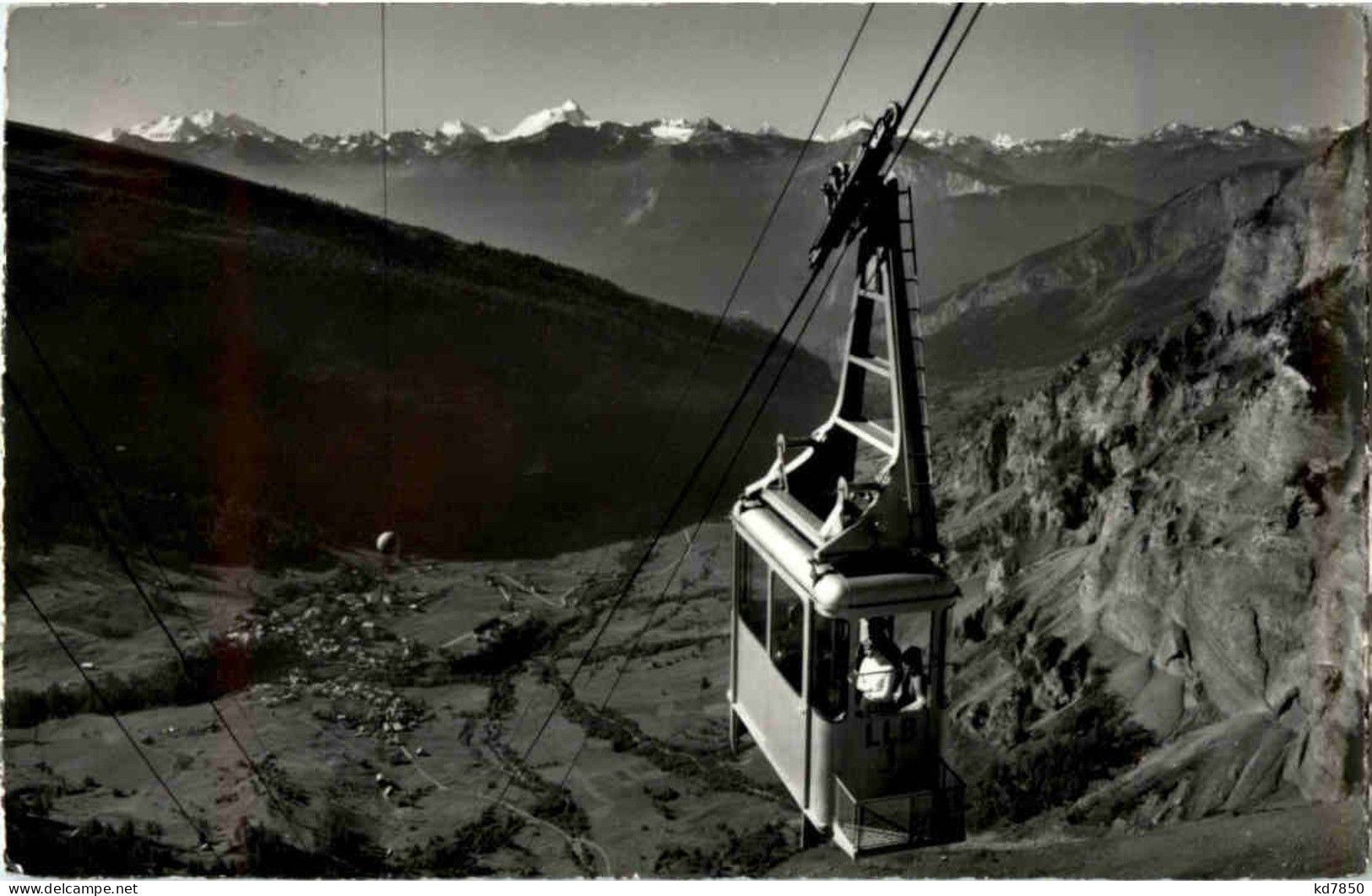 Luftseilbahn - Leukerbad Gemmipass - Loèche-les-Bains