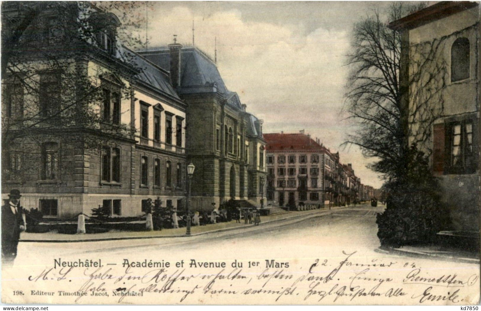 Neuchatel - Avenue Du 1er Mars - Neuchâtel