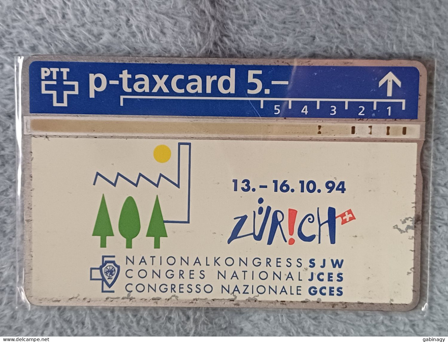 SWITZERLAND - KP-94/026 - Nationalkongress SJW - 1.000EX. - Switzerland
