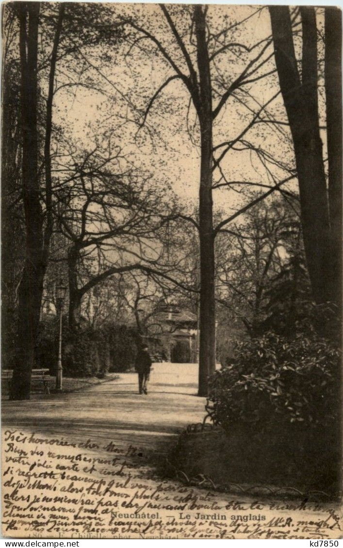 Neuchatel - Le Jardin Anglais - Neuchâtel