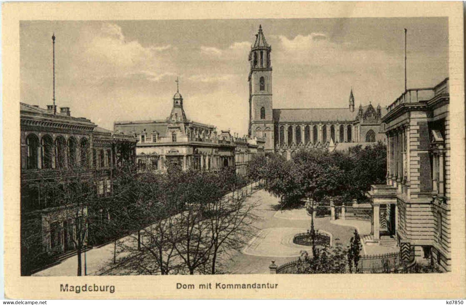 Magdeburg - Dom Mit Kommandantur - Maagdenburg
