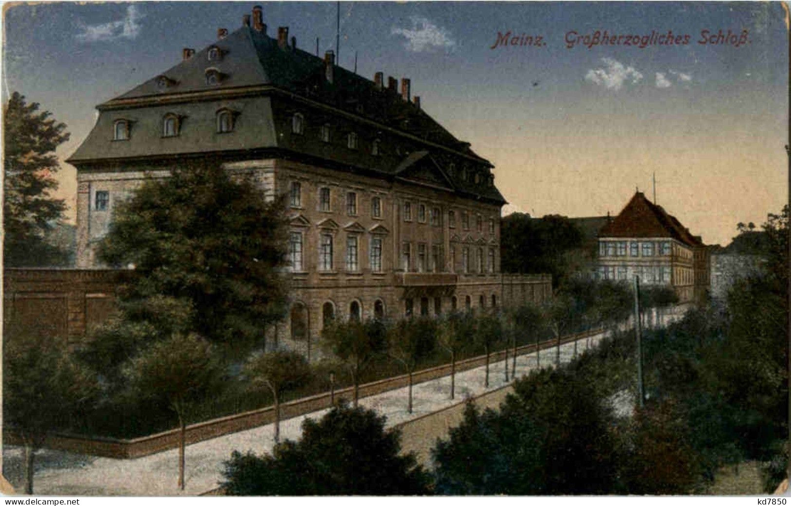 Mainz - Grossherz. Schloss - Mainz