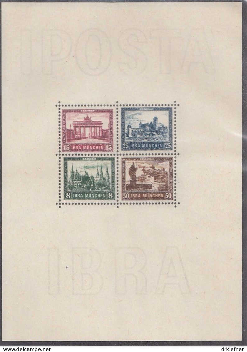 DR  Block 1, IPOSTA, 1930, Faksimile, REPRINT - Other & Unclassified