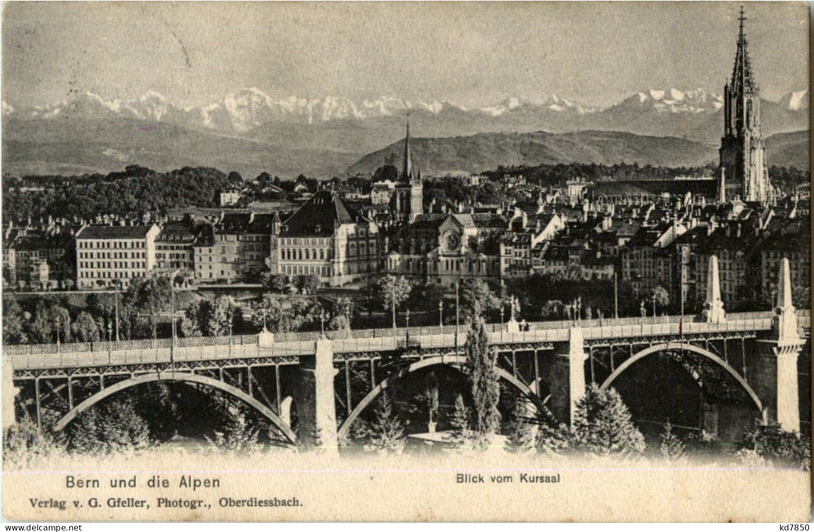 Bern Und Die Alpen - Berne