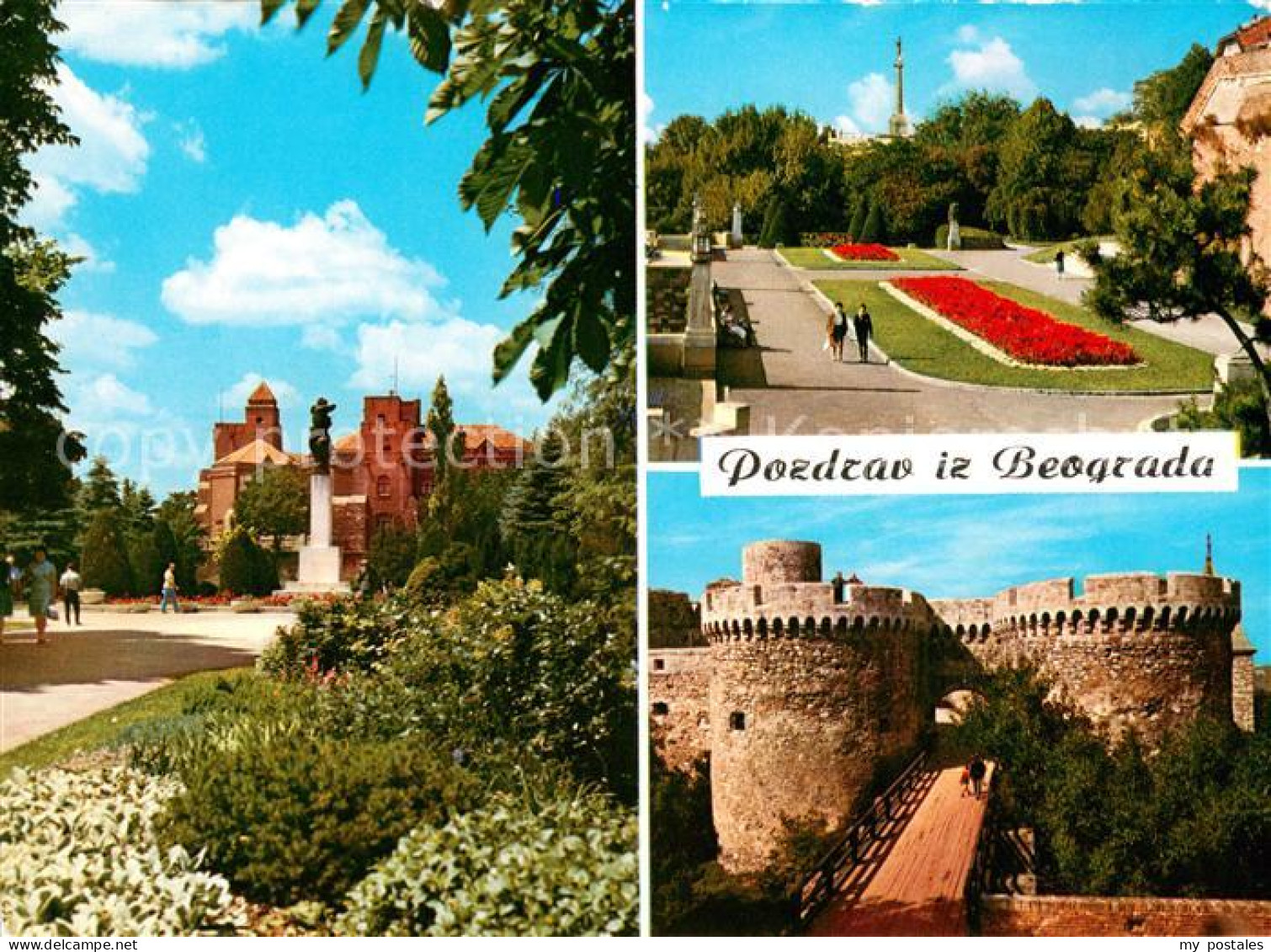 73629779 Beograd Belgrad Park Denkmal Burg Beograd Belgrad - Serbia