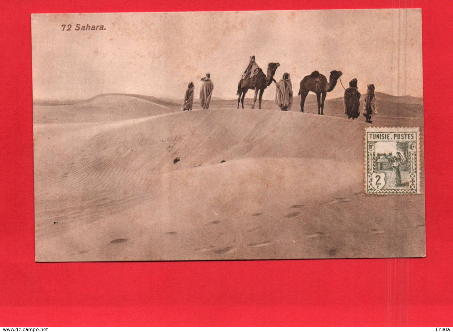 18694    Sahara    (2 Scans )  (1924 Dans La Correspondance  Sousse  Tunisie) - Tunisia