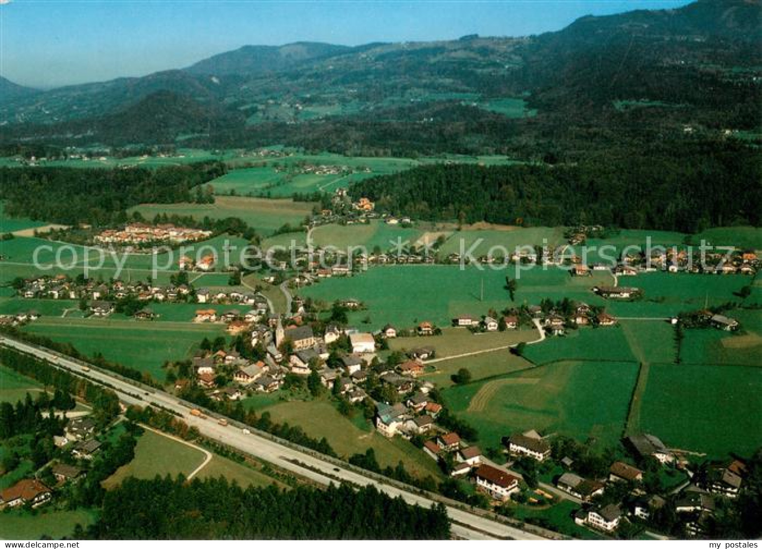 73629494 Vigaun Bad Fliegeraufnahme Vigaun Bad - Sonstige & Ohne Zuordnung