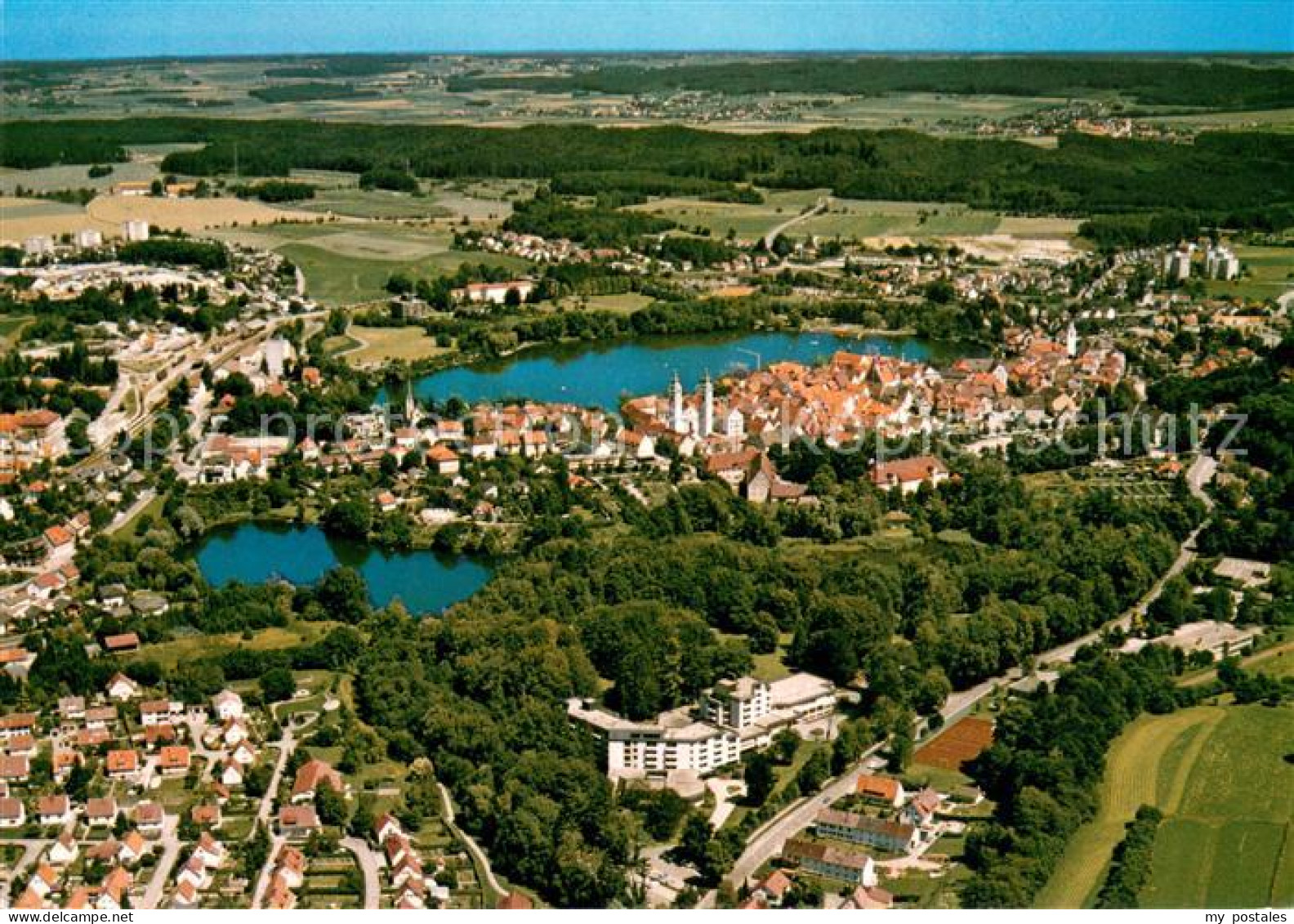 73629415 Bad Waldsee Moorheilbad Kneippkurort Fliegeraufnahme Bad Waldsee - Bad Waldsee