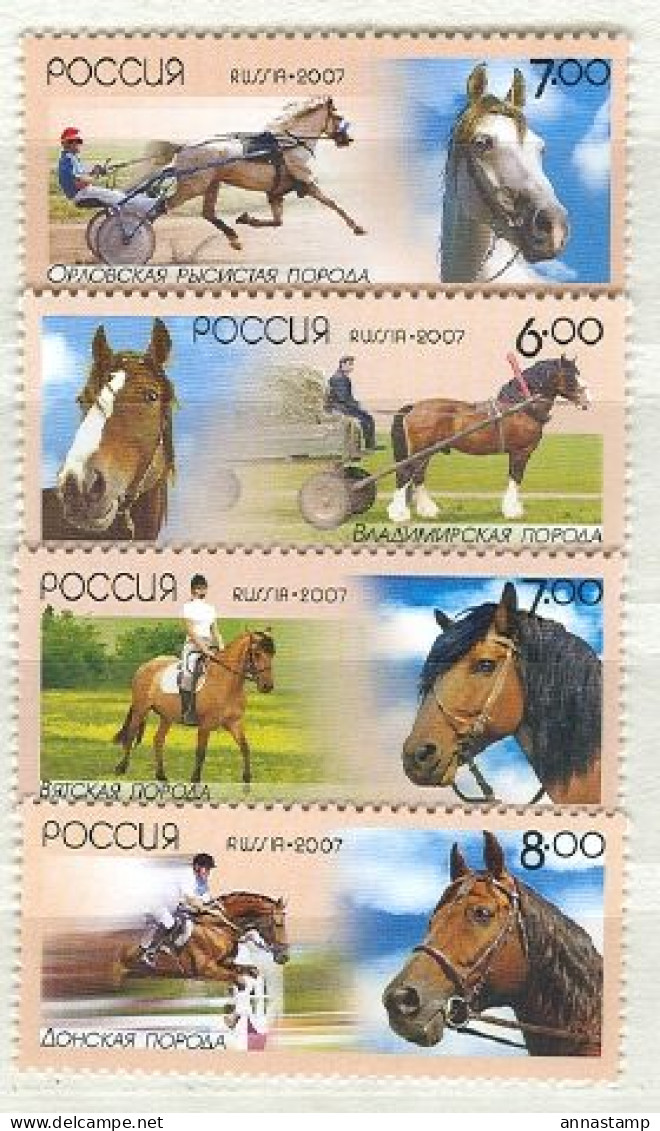 Russia MNH Set - Paarden