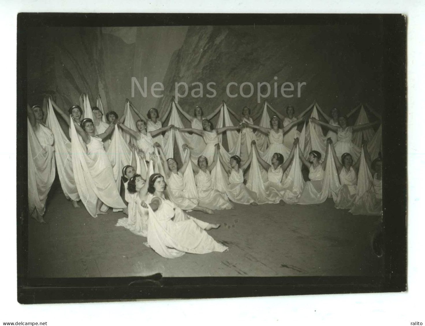 ECOLE IRENE POPARD 1931 Danse Enfant Gymnastique Théâtre De La Gaité Paris - Sonstige & Ohne Zuordnung