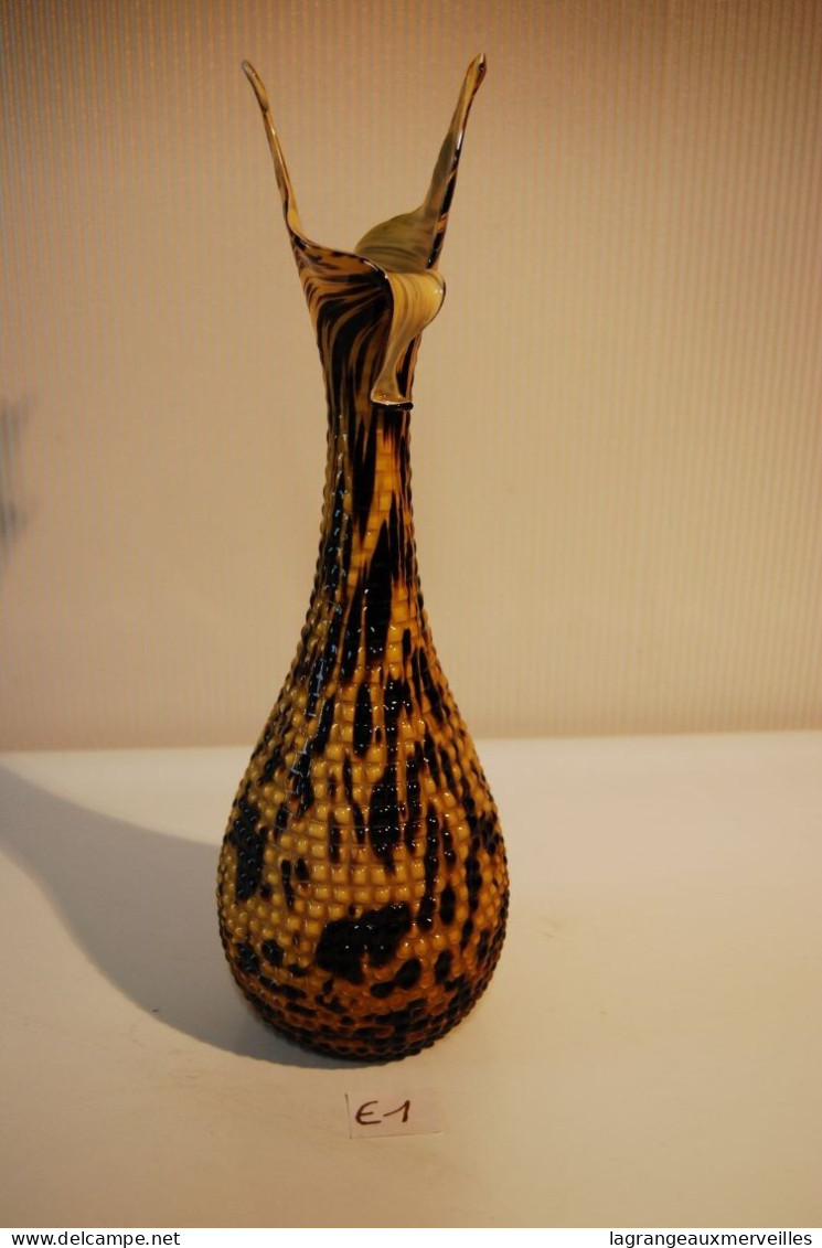 E1 Magnifique Vase Soliflore Nid D'abeilles !!! - Vases