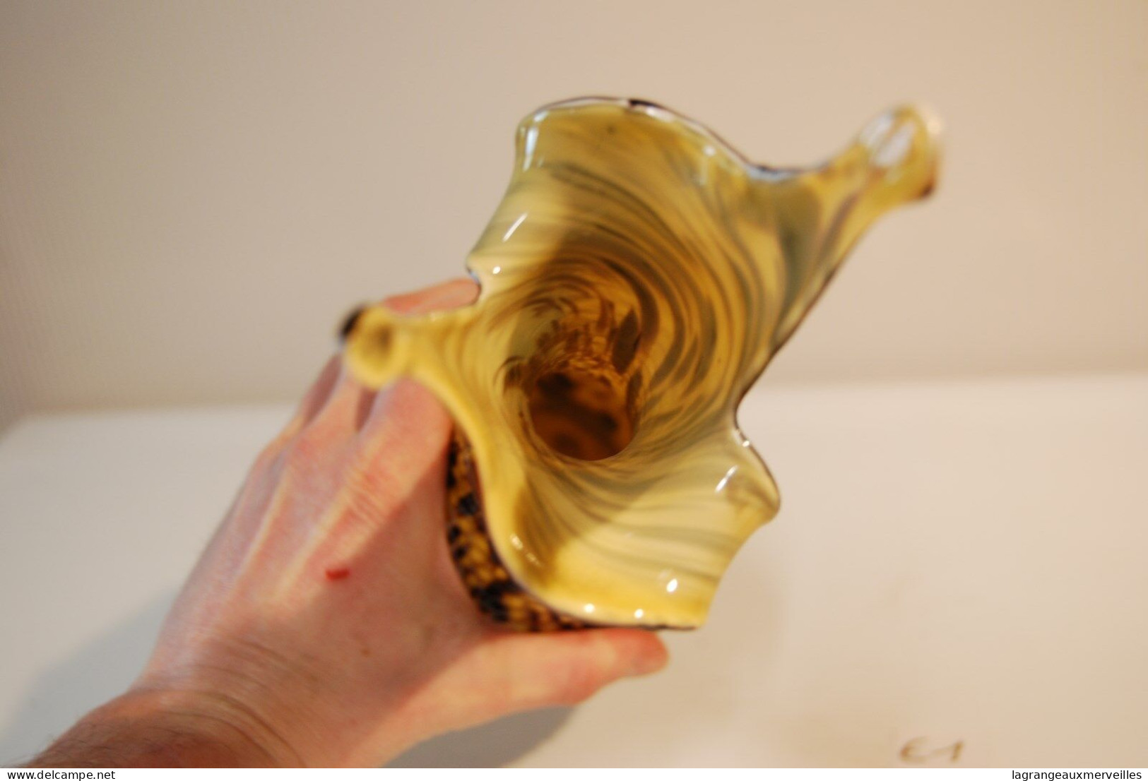 E1 Magnifique Vase Soliflore Nid D'abeilles !!! - Vazen