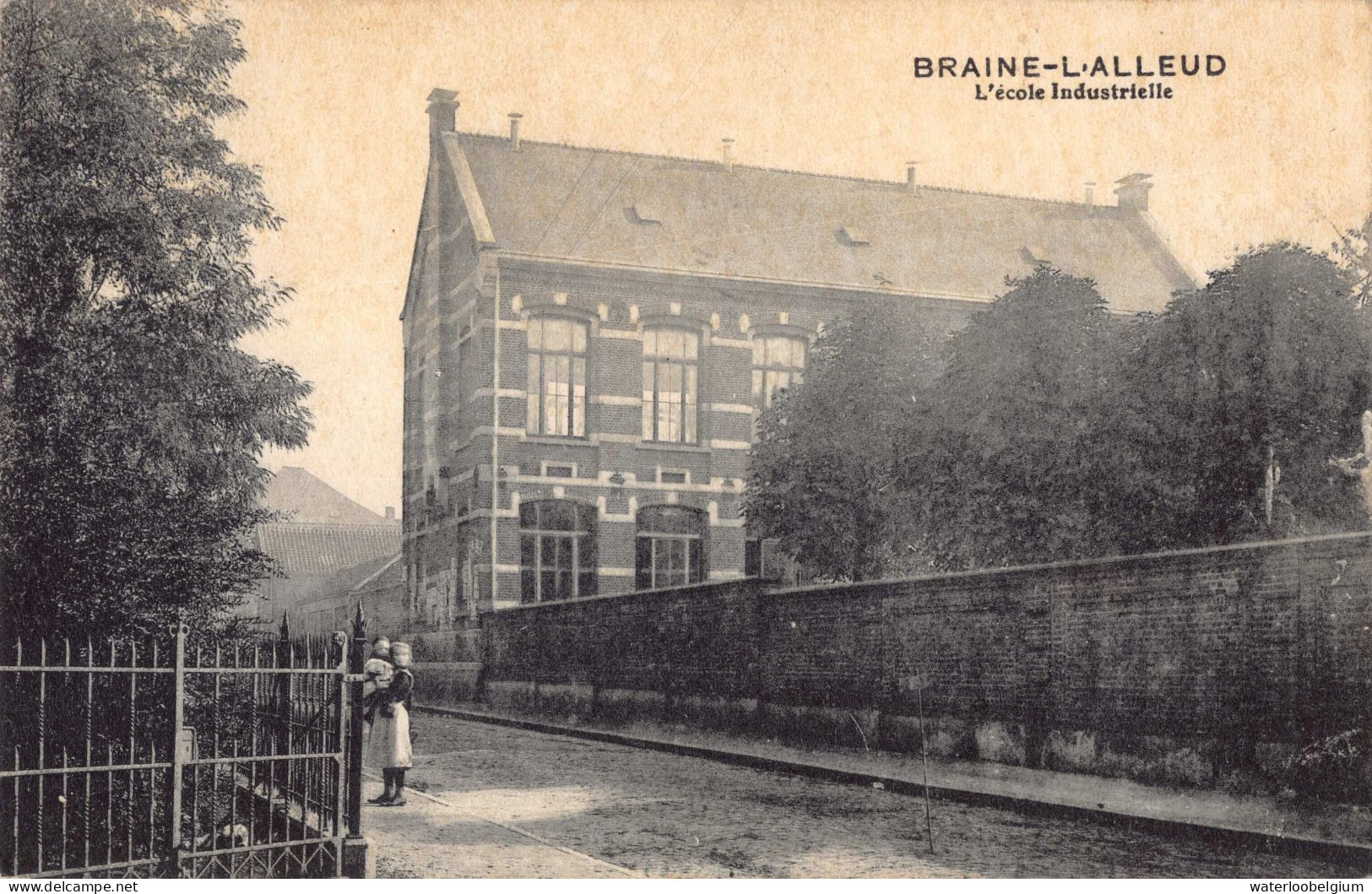 Braine-l'Alleud L'école Industrielle 1912 - Eigenbrakel