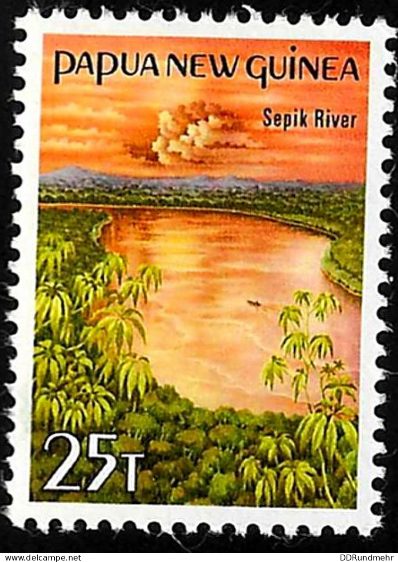 1985 Sepik River  Michel PG 488 Stamp Number PG 611 Yvert Et Tellier PG 487 Stanley Gibbons PG 492 Xx MNH - Papua New Guinea