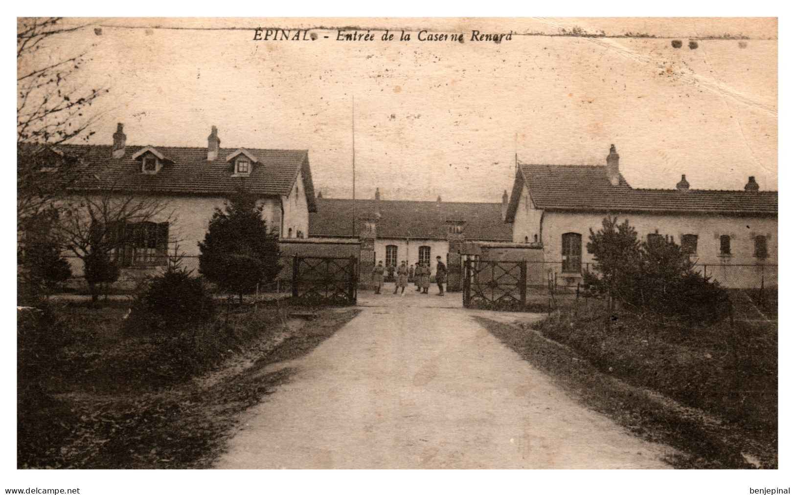 Epinal - Entrée De La Caserne Renard - Golbey