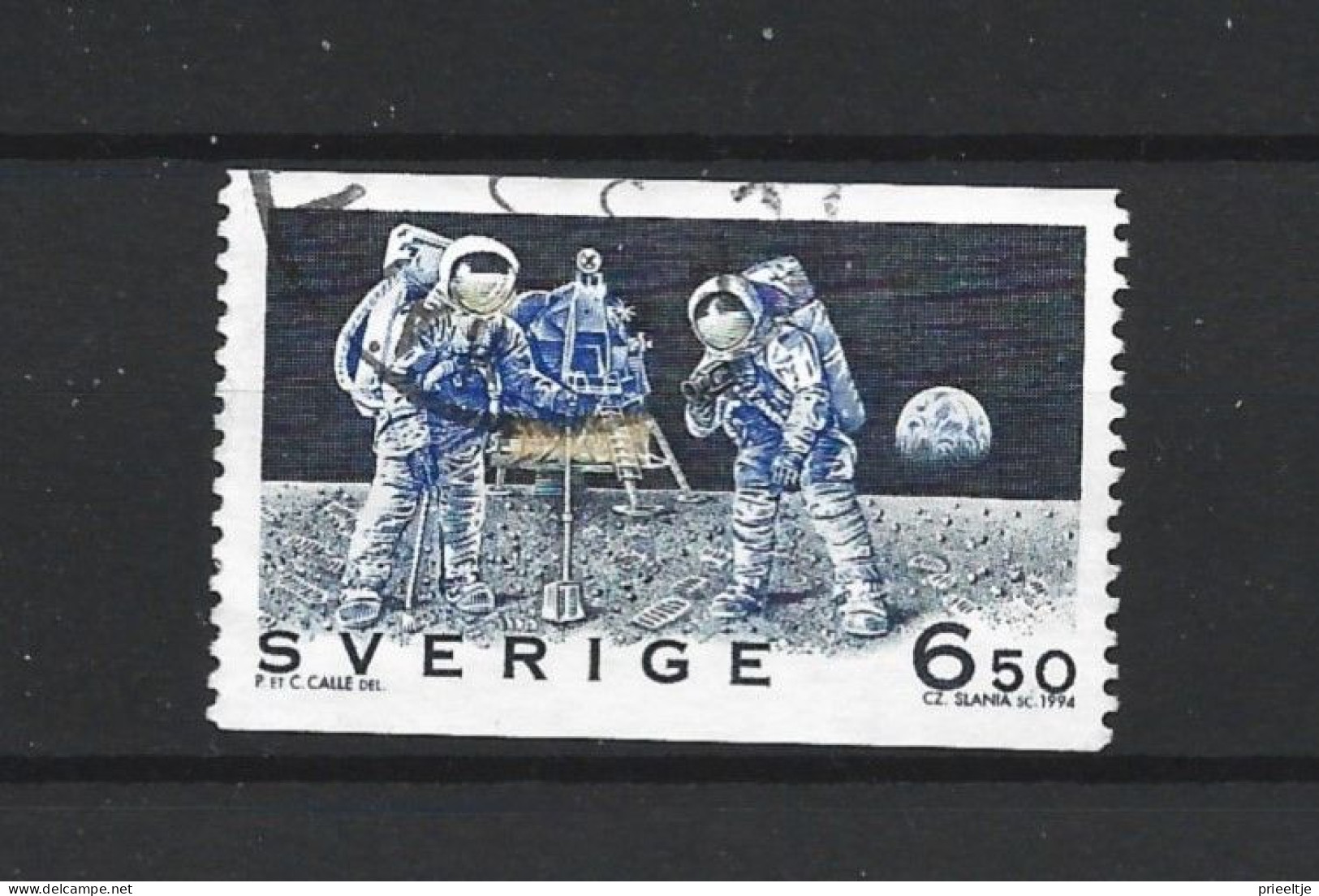 Sweden 1994 1st Man On The Moon 25th Anniv. Y.T. 1806 (0) - Usati