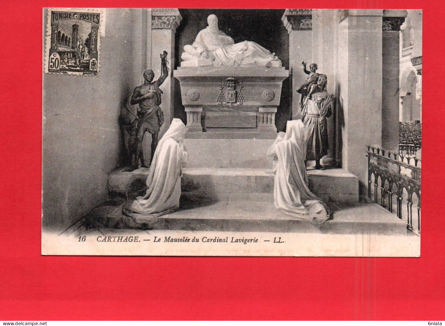 18695   CARTHAGE Le Mausolée Du Cardinal Lavigerie   (2 Scans )    Tunisie - Tunisia