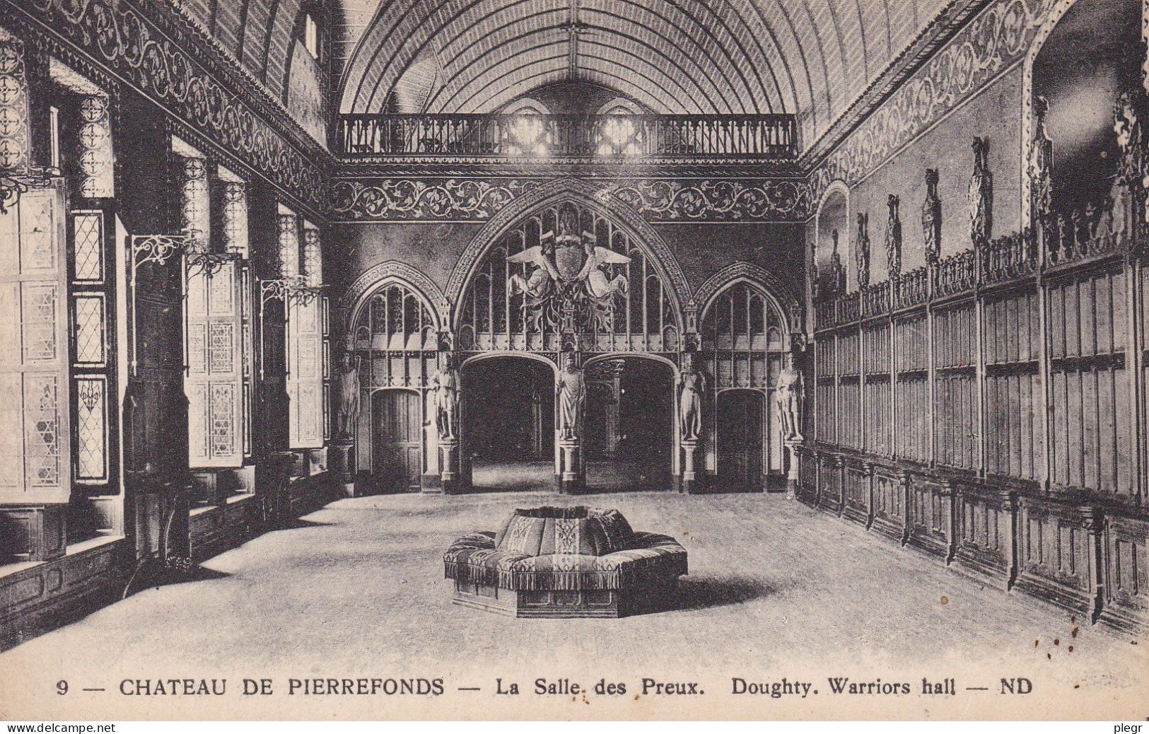 60491 01 98#1 - PIERREFONDS * - CHÂTEAU - LA SALLE DES PREUX - Pierrefonds