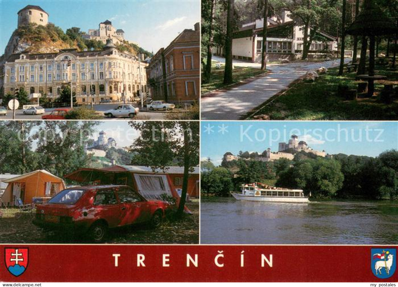 73629194 Trencin Trentschinteplitz Hotel Tatra Hotel Na Brezine Autocamping Na O - Slowakei