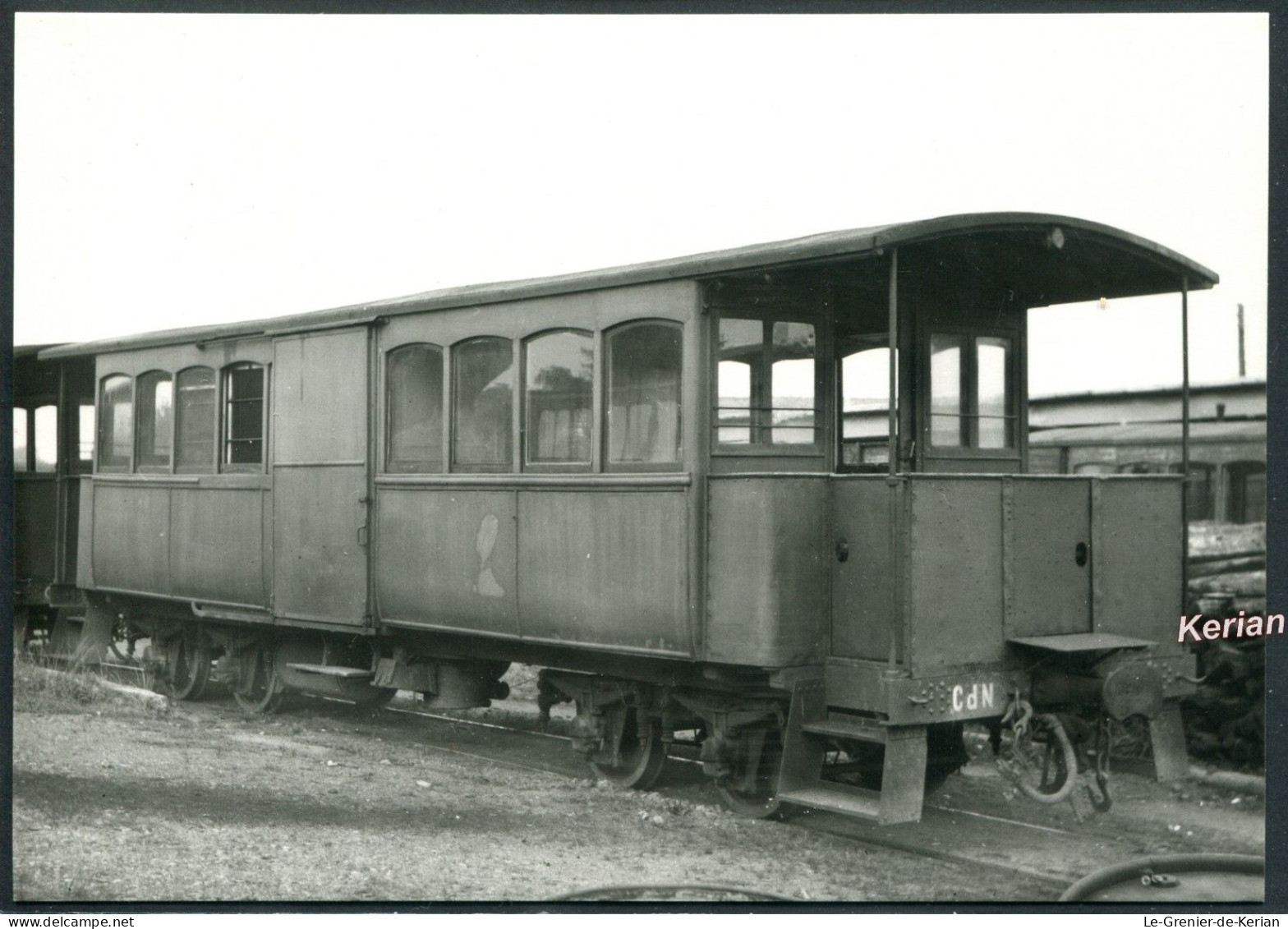 CPM Edit. BVA - 1953 -Voiture Mixte ABD à St-Brieuc-Centrale - Voir 2 Scans & Descriptif - Saint-Brieuc