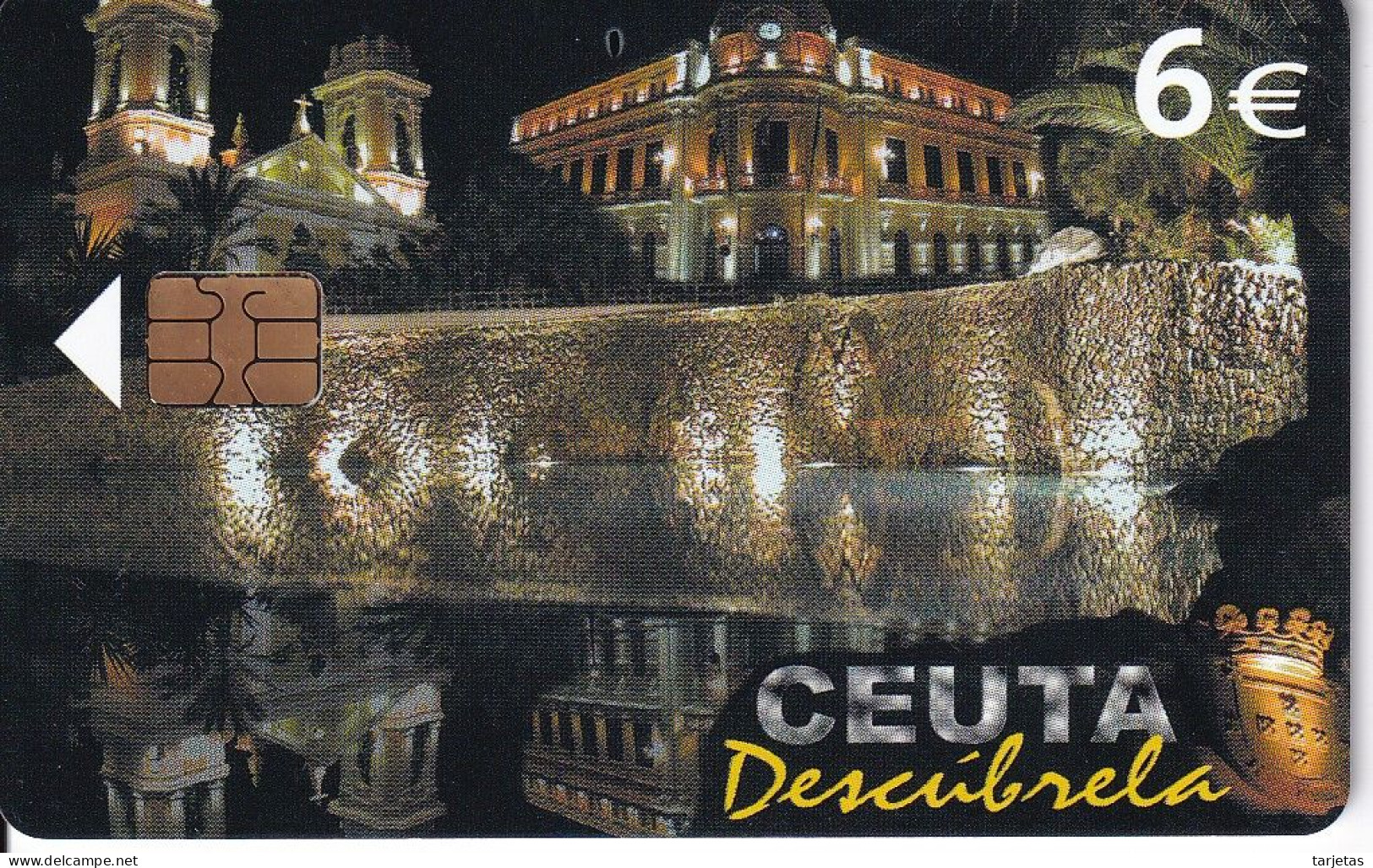 CP-292 TARJETA DE ESPAÑA DE CEUTA  DEL 04/05 Y TIRADA 11710 (MUY RARA) - Commémoratives Publicitaires